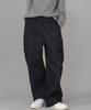 Seinteukeulu Rivet Fix Ex Wide Cargo Pants Rec-360 Denim Natural Indigo
