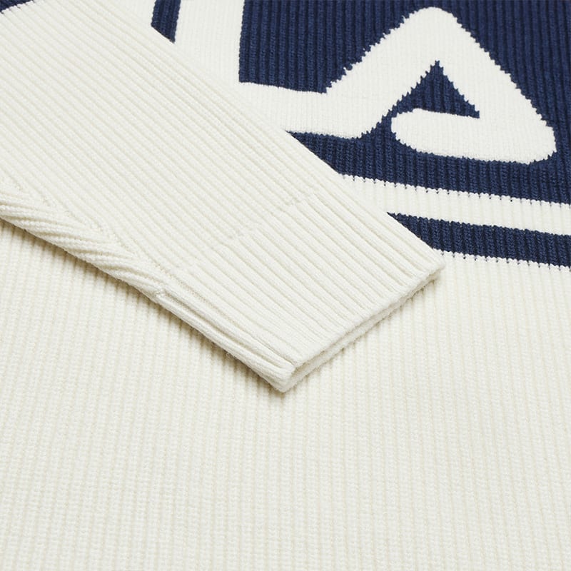 FILA ORIGINALE Knitwear Unisex Cloud White F51U549403FWT