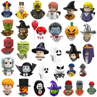 N101 PG-1245 PG1447 Halloween Horrorfilm Bausteine The Shining Silent Hill Steine Jack Pyramide Mini Action Spielfiguren