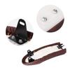 Qiilu Motorcycle Custom Seat Single Seat PU Leather Waterproof with Mounting Hardware for Honda (C)