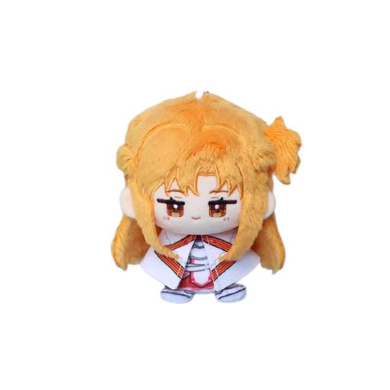Sao 12cm Plüschtiere Weiche Plüschtiere Yuuki Asuna Kirito Geschenke Stofftier Kirigaya Kato Anhängerpuppen Sammlung 12CM