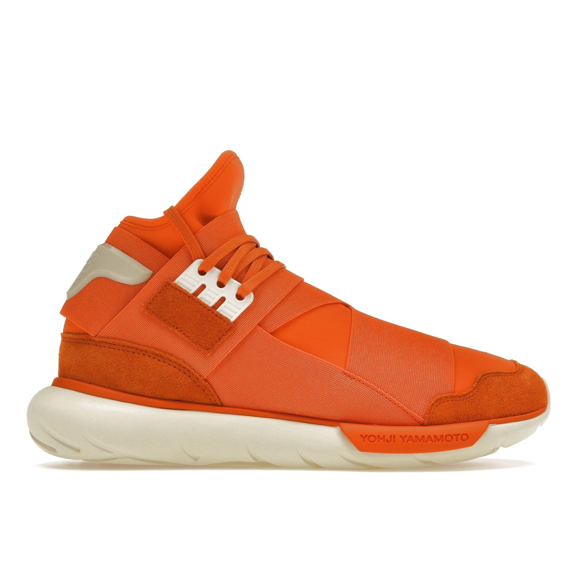 

Adidas Y-3 Qasa високі помаранчеві кросівки унісекс кремово-білі HQ3734 38