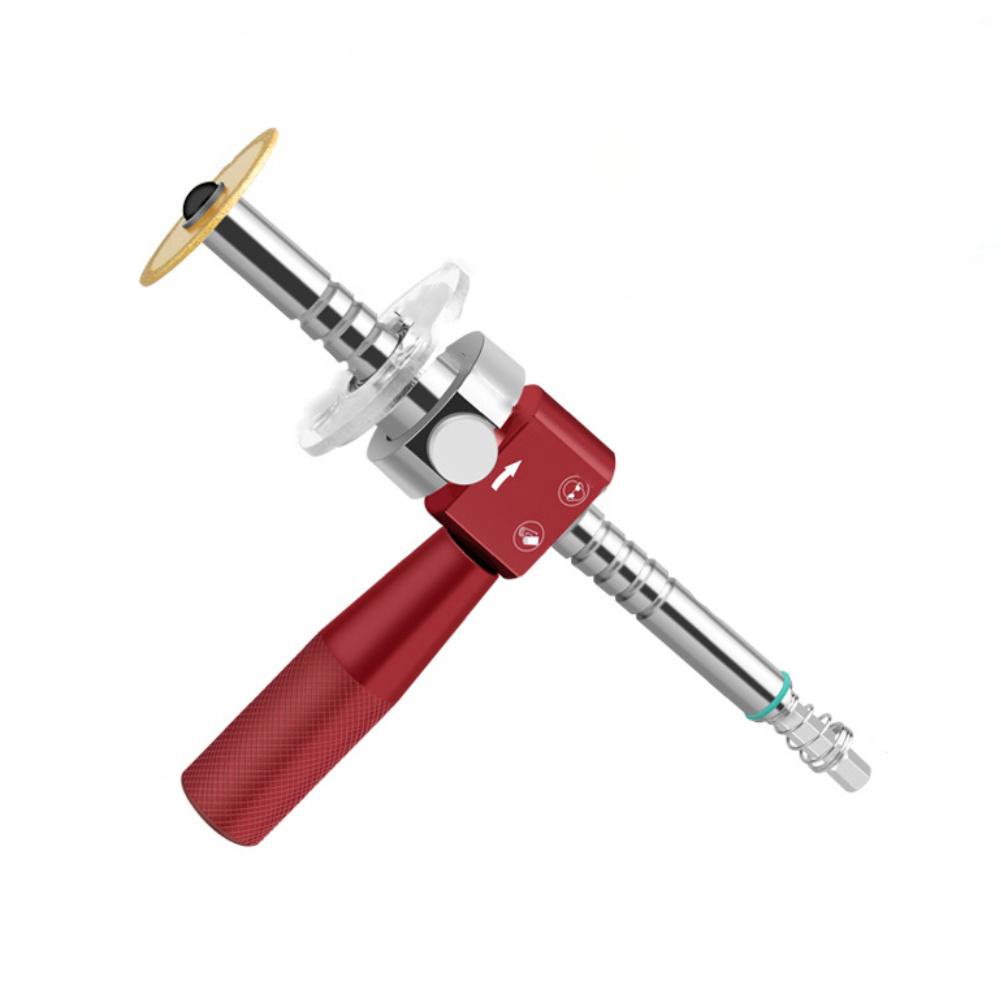 

PVC Pipe Internal Cutter For Drain Pipes Drill-Powered Precision Cutting Plumbing Inside Cutter Adjustable Cutting Depth червоний