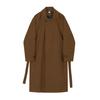Wollmantel Herren Winter Verdickter Mittellanger Koreanischer Stil Trendy High-End Kniehoher Windbreaker Wollmantel
