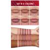 6pcs Matte Liquid Lipstick Set, Waterproof Velvet Naked Lip Gloss, Long-Lasting Non-Stick Cup Nude Red Lip Tint, Pigmented Makeup Cosmetics for Women