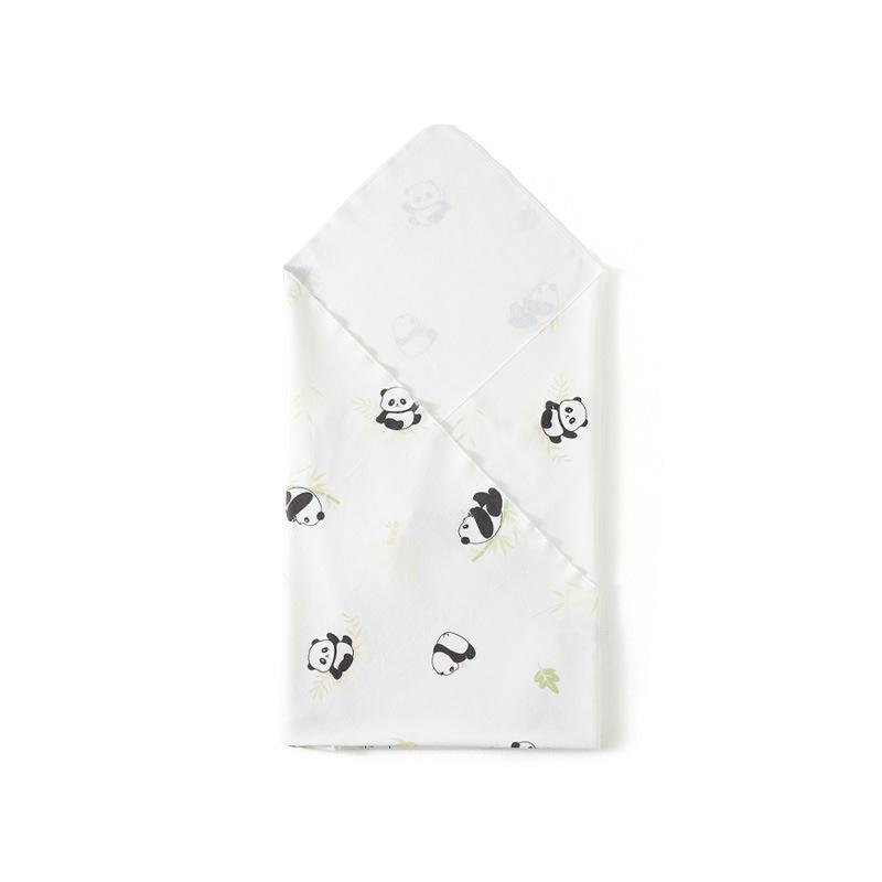 All-Season Cotton Baby Bath Towel & Swaddle Blanket for Newborns (1-3 Months)