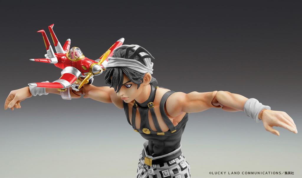 Super Action Statue "JoJo's Bizarre Adventure Part 5" Narancia Ghirga & As, Approximately 145mm, PVC & ABS & Nylon Painted Movable Figure
