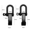 Bracelet Buckles Survival Rope Paracords Paracord Bracelets Accessories U-Shaped Shackle Buckle