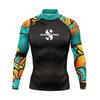 Men Women Quick Dry Rash Guard Long Sleeve UV Protection Swim Shirt Surfing Snorkeling Diving Summer Water Sports