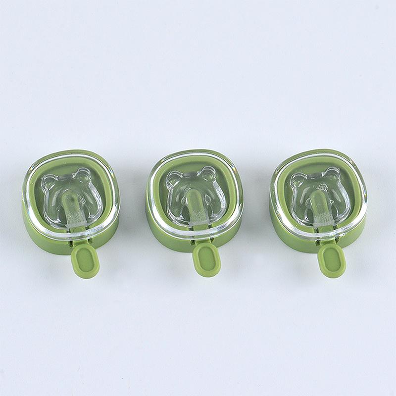 

1 Set Miniature Dollhouse Simulation Making Ice Stick Mold Mini Bear Ice Stick Model Toys For Doll Accessories Girl Toy A4