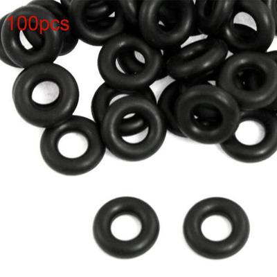 100PCS/Set Indicator Plumbing Metric Kit O-Rings Assortment Set Black Rubber Seal Gasket