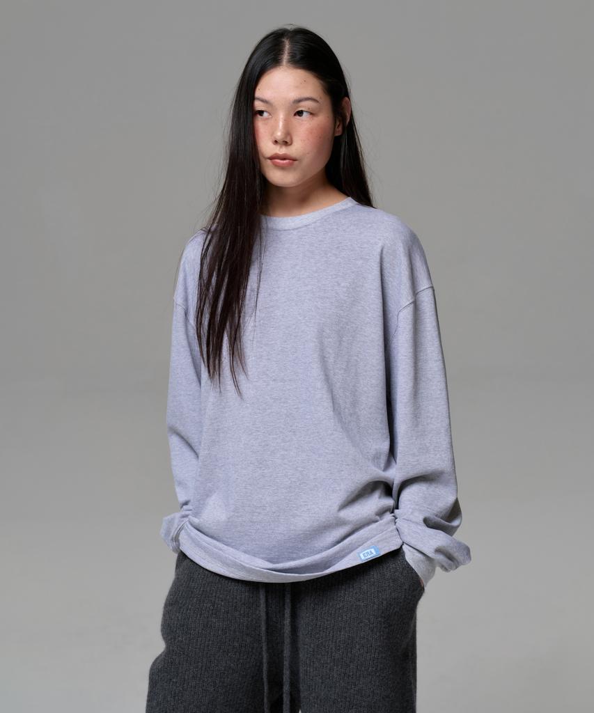 ERA Unisex Era Shoulder Logo T - Melange Gray
