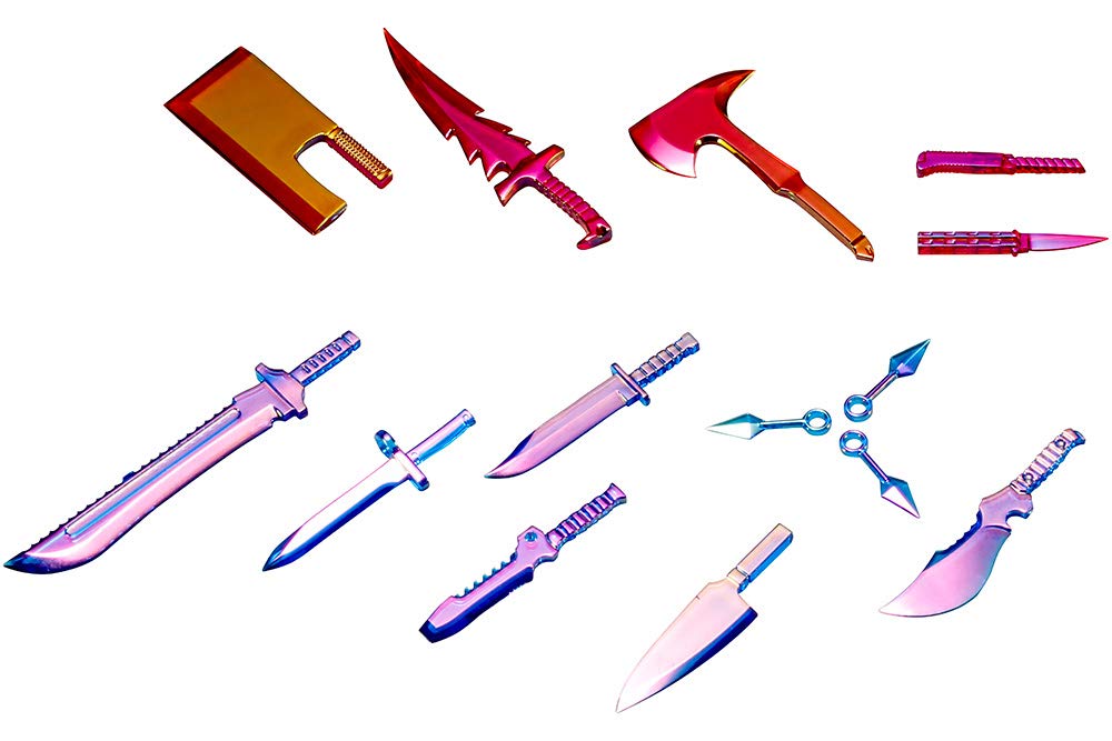 

Моделирование Вспомогательные Товары Оружейный Набор 34EX Набор Ножей Специальное Издание Общая высота 66мм пластиковая модель M.S.G [ПОЛЯРИЗАЦИОННЫЙ КРАСНЫЙ&СИНИЙ] прибл.. Немасштабный