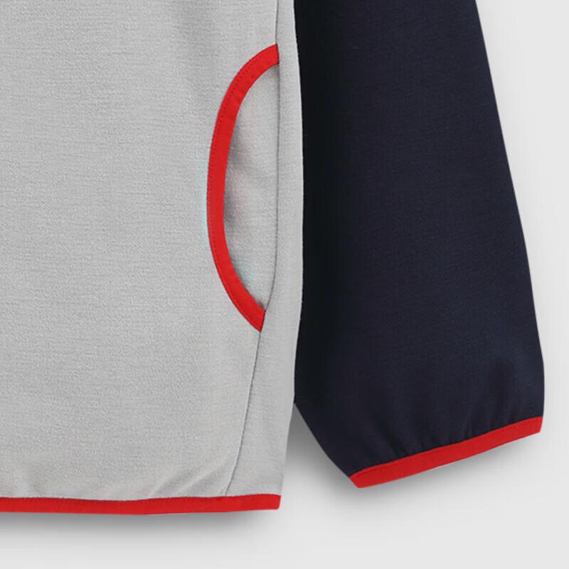 Gap Boys' Quick-Dry Logo Hooded Zip Jacket