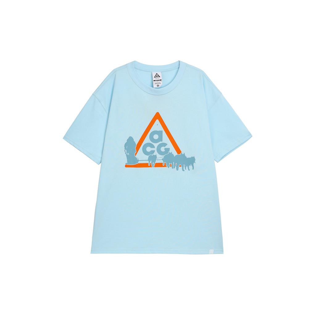 Nike ACG Dri-FIT Quick-Dry Loose Fit Crew Neck T-Shirt Men Tops Glacier-Blue FZ5278-474