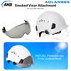 Externer Visor Brillen Zubehör für Aolamegs SF06 CR08 Modell Schutzhelm Austauschbar Mit ANSI und CE Zertifizierung