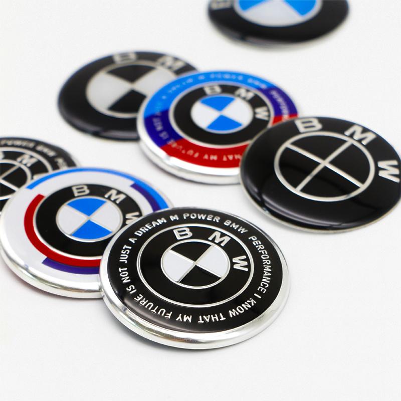 3D ABS Steering Wheel M Emblem Badge Cover For BMW E46 G80 F48 E84 G01 F30 G11 X1 X3 X5 X6 G07 Auto Styling Tuning Accessory gzhw17