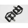 Mountain Bike Ultra-Light Carbon Fibre Flat Pedals Downhill Non-Slip Design Bearing System Bicycle Pedals Bike Lightweight Pedal