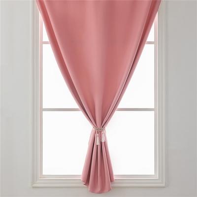 1PC záclona Aoresac Home Jednoduchá jednofarebná zatemňovacia obojstranná tkanina na suchý zips Home