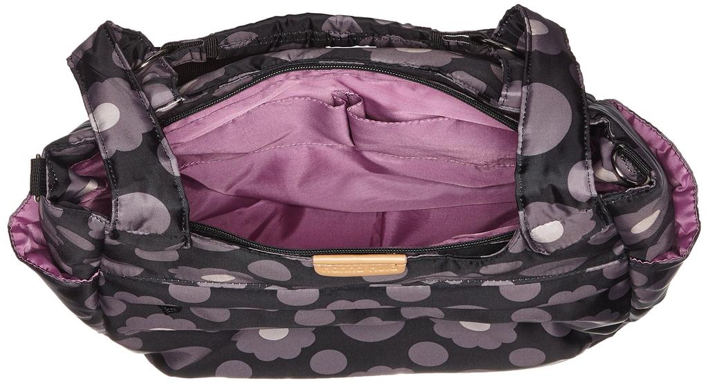 Hannah Flower 3-Way Backpack with H-Shaped Zipper, Lightweight and Large Capacity, from Cookie Flower Cafe