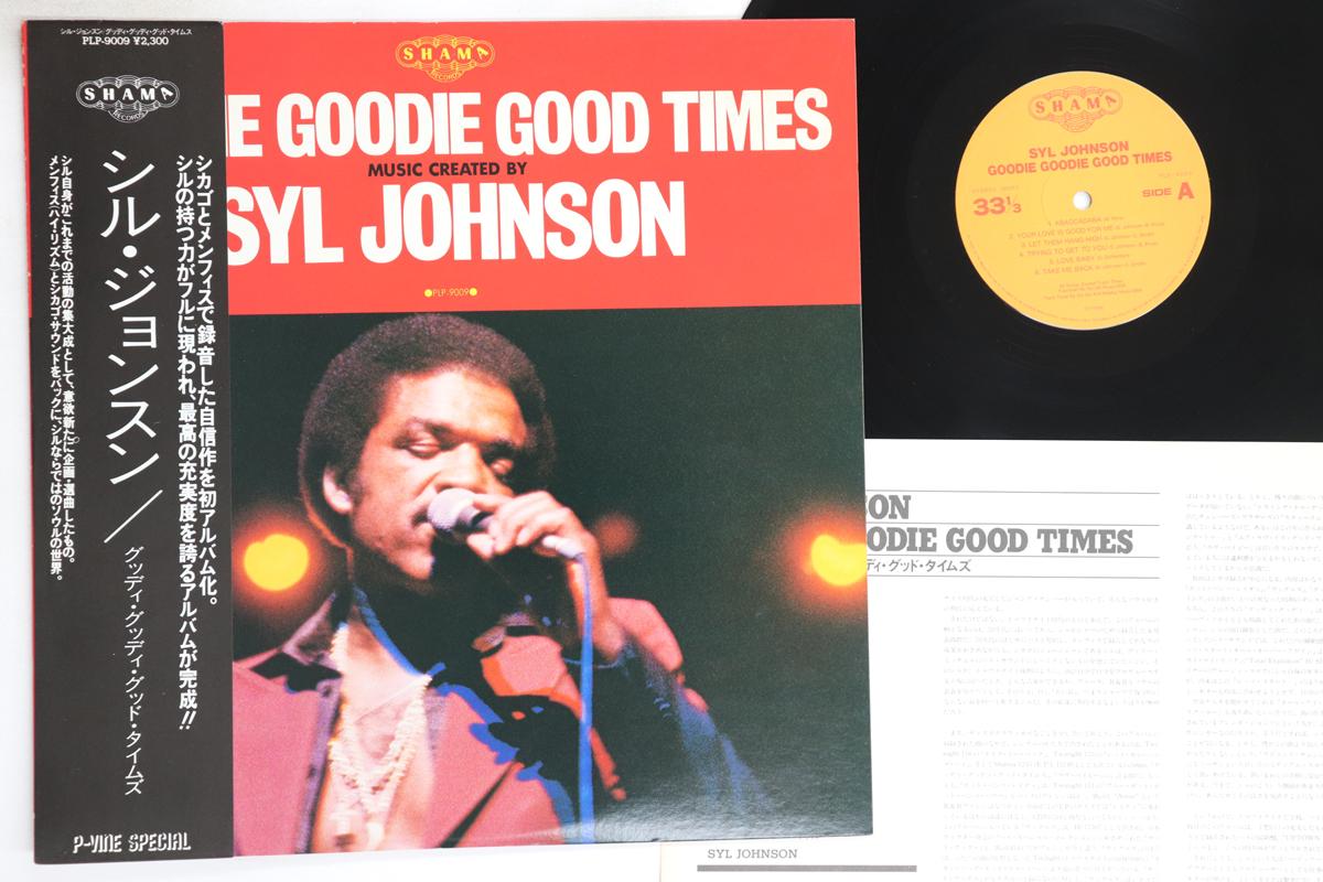 

LP Пластинка SYL JOHNSON - Goodie Goodie Good Times PLP9009 SHAMA 1979 Япония Оби Соул/Фанк Б/У