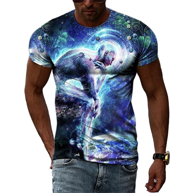 New Ancient Egyptian Pharaoh Graphic T-Shirts Men Women Summer 3D Printed Short Sleeve