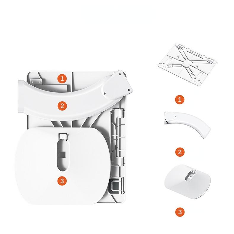 Adjustable Telescopic Multi-function Notebook Computer Folding Table and Bed Desktop Universal Mobile Phone Holder