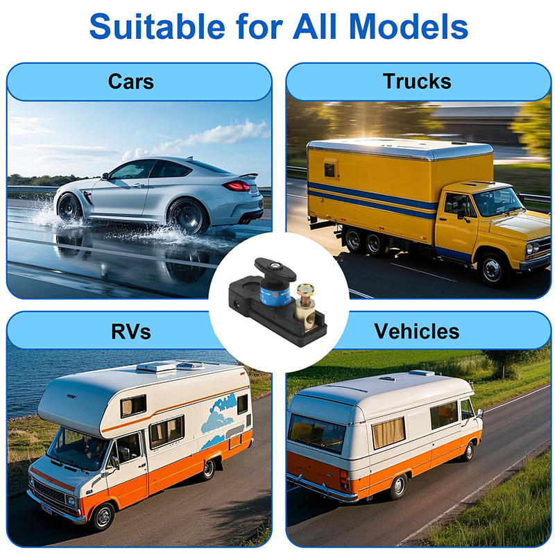 12V/24V Car Battery Disconnect Switch Isolator Power Switches Marine Heavy Duty