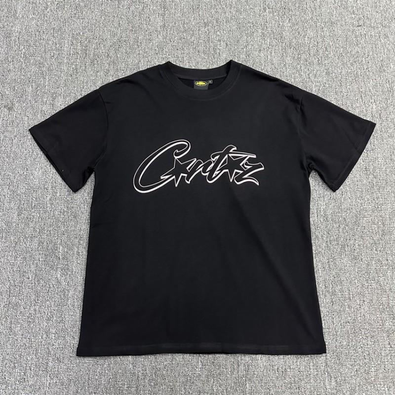 Corteiz Alcatraz Print Tee Unisex Streetwear Hip Hop Skateboard Casual Cotton T-Shirt Loose Fit