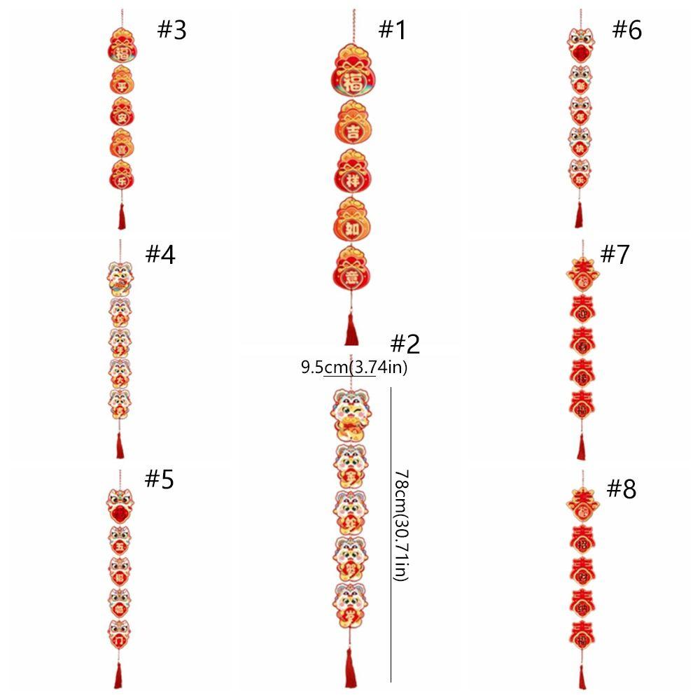 Blessing Chinese Snake Year Pendant Traditional Spring Festival Supplies  Home New Year Decor