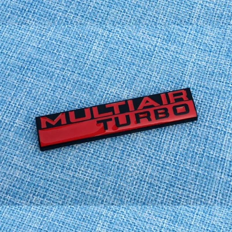 Metal Car Trunk Tail Badge Decal Side Sticker for Jeep MULTIAIR TURBO Logo Gladiator Wrangler JK JL Patriot Liberty Decoration oi1