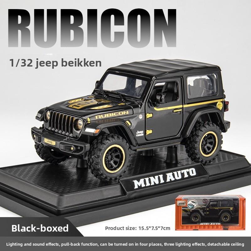 

Alloy Model Car Wrangler Diecast Offroad Vehicle Toy For Gifts Display And чёрный