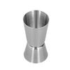 Double Jigger Exquisitely Polished Simple Elegant Appearance Thickened Design Easy To Clean Shot Measure Jigger for Bar