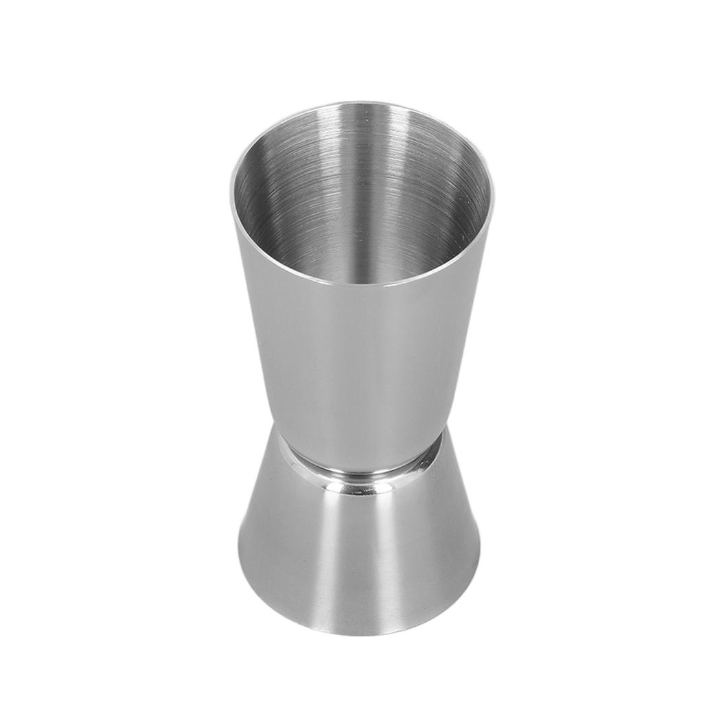 Double Jigger Exquisitely Polished Simple Elegant Appearance Thickened Design Easy To Clean Shot Measure Jigger for Bar