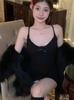 French temperament sexy hottie with chest pad suspender dress women's summer new slim and thin hip-wrapped short skirt
