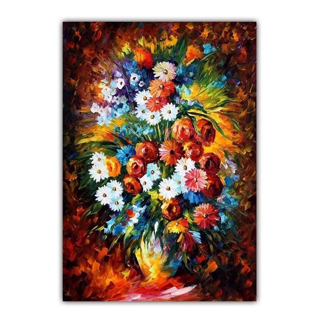 Graffiti Art Plant Bonsai Posters and Prints Aesthetic Flower Canvas Painting Wall Art HD Picture Living Room Home Decor Cuadros