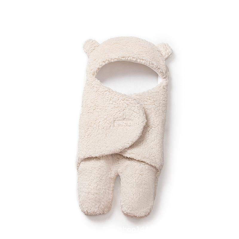 Baby Cushion Season, Thickened Lamb Plush Sleeping Bag, Newborn Baby Quilt, Anti-Kick Quilt, Swaddling Quilt, Anti-Startle