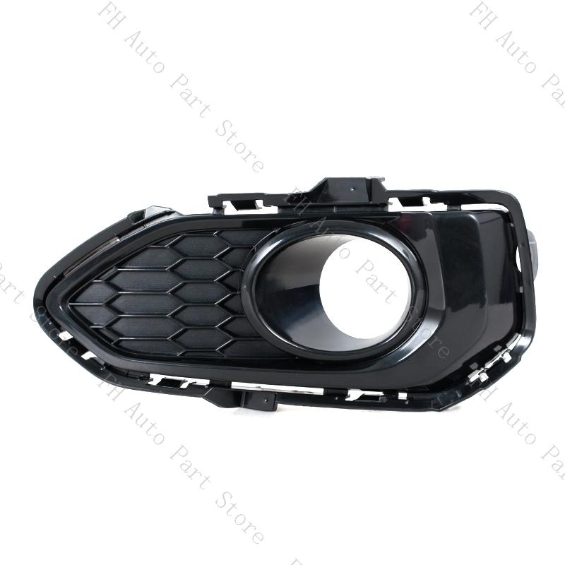 Front Bumper Fog Light Trim Grille Bezel Frame Cover Shell For Honda Fit 2018 Foglamp Cap Hood Lid Lampshape