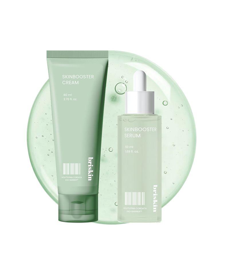 Houttuynia Cordata Exobarrier Soothing Routine 2-Piece Set (Serum + Cream)