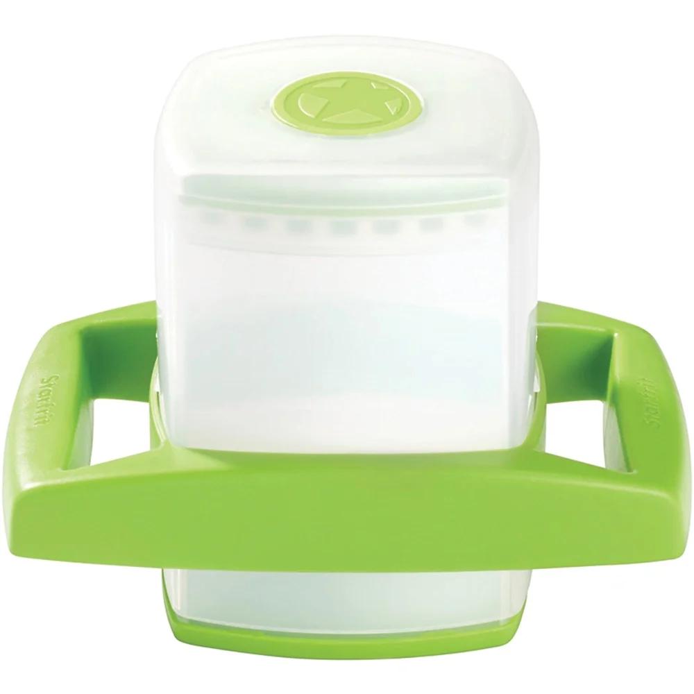 Non-Slip Base Ergonomic Mandoline Slicer Cutting Tool Transparent Body Comfortable Handles Dishwasher Safe Easy Cleaning