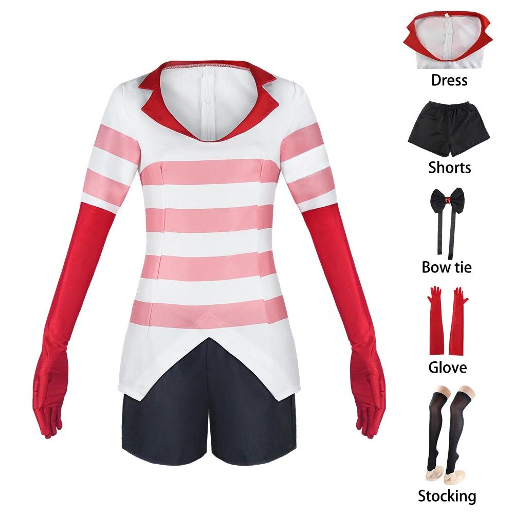Angel Dust Hazbin Cosplay Uniform Costume