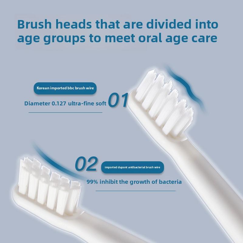 Electric Toothbrush Children's Cartoon Toothbrush Soft Bristle Brush Head Baby Children 5-15 Years Old Electric Toothbrush Charging Model