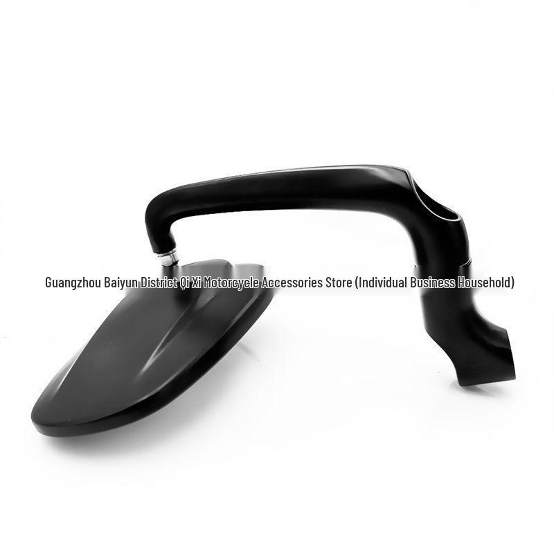 Retro Motorcycle Metal Rearview Mirror with Large Field of View for Electric Vehicles