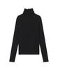 Meibeoyu Lenna Wool Turtleneck T-Shirt _ Black