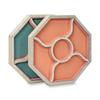 Octagonal Jewelry Tray Creative Jade Storage Display Tray Counter Bracelet Display Plate Live Streaming Jewelry Shooting Props