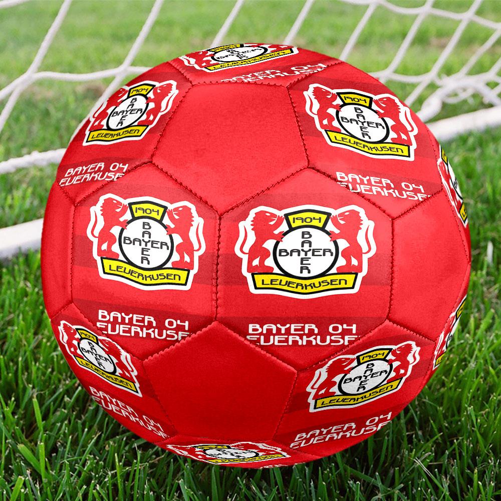 Bayer 04 Leverkusen Football Club Indoor Size 5 Soccer Ball Colorful Machine Stitched PVC Competition Ready Durable High-Bounce