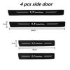 60X7CM Carbon Fiber Car Door Threshold Protective Sticker For Ssangyong Korando 2021 Rexton Kyron Musso Actyon Rodius