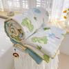 Rabbit Bear Dinosaur Strawberry Print Washed Cotton Summer Air Quilt Conditioner