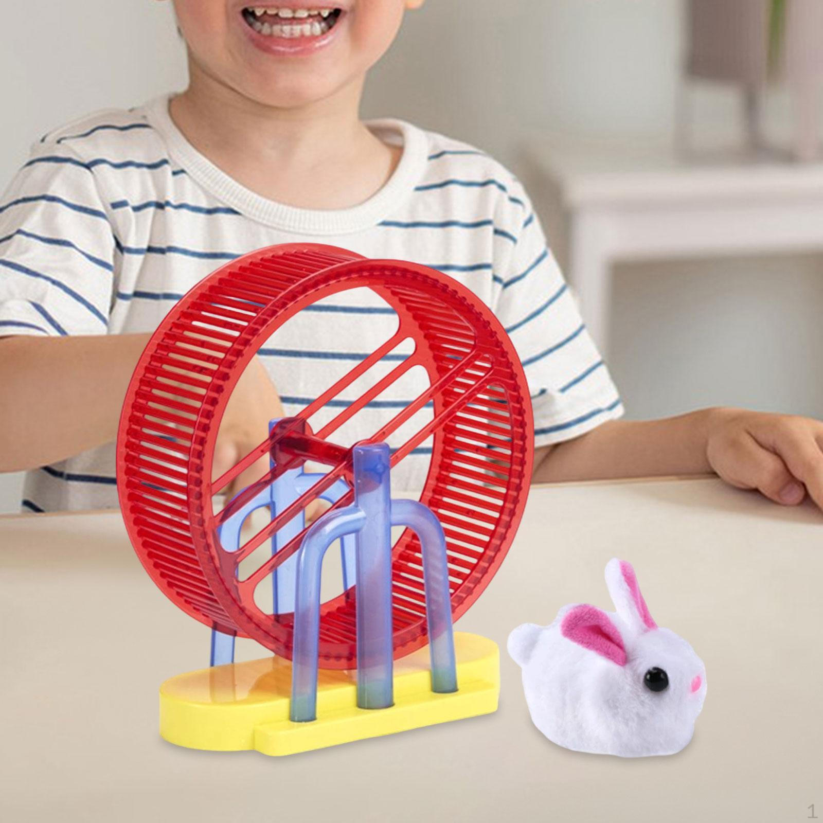 

Электрическая игрушка-симулятор Детский питомец с колесным бегуном Универсальный бег Simulated Bunny