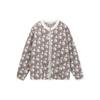 Men's Heavy Jacquard Zipper Cardigan Sweater - Unisex, Autumn/Winter Fashion